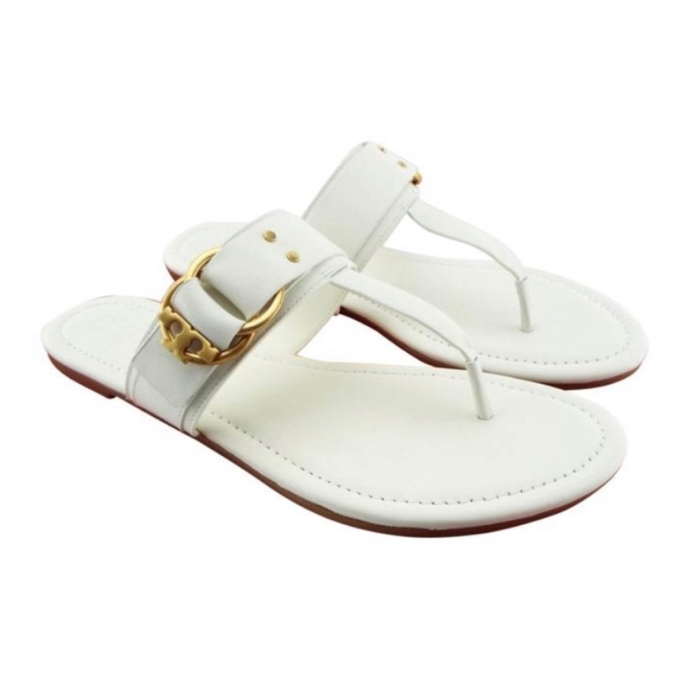 Tory Burch Marsden Flat T-Strap Sandals Size 9